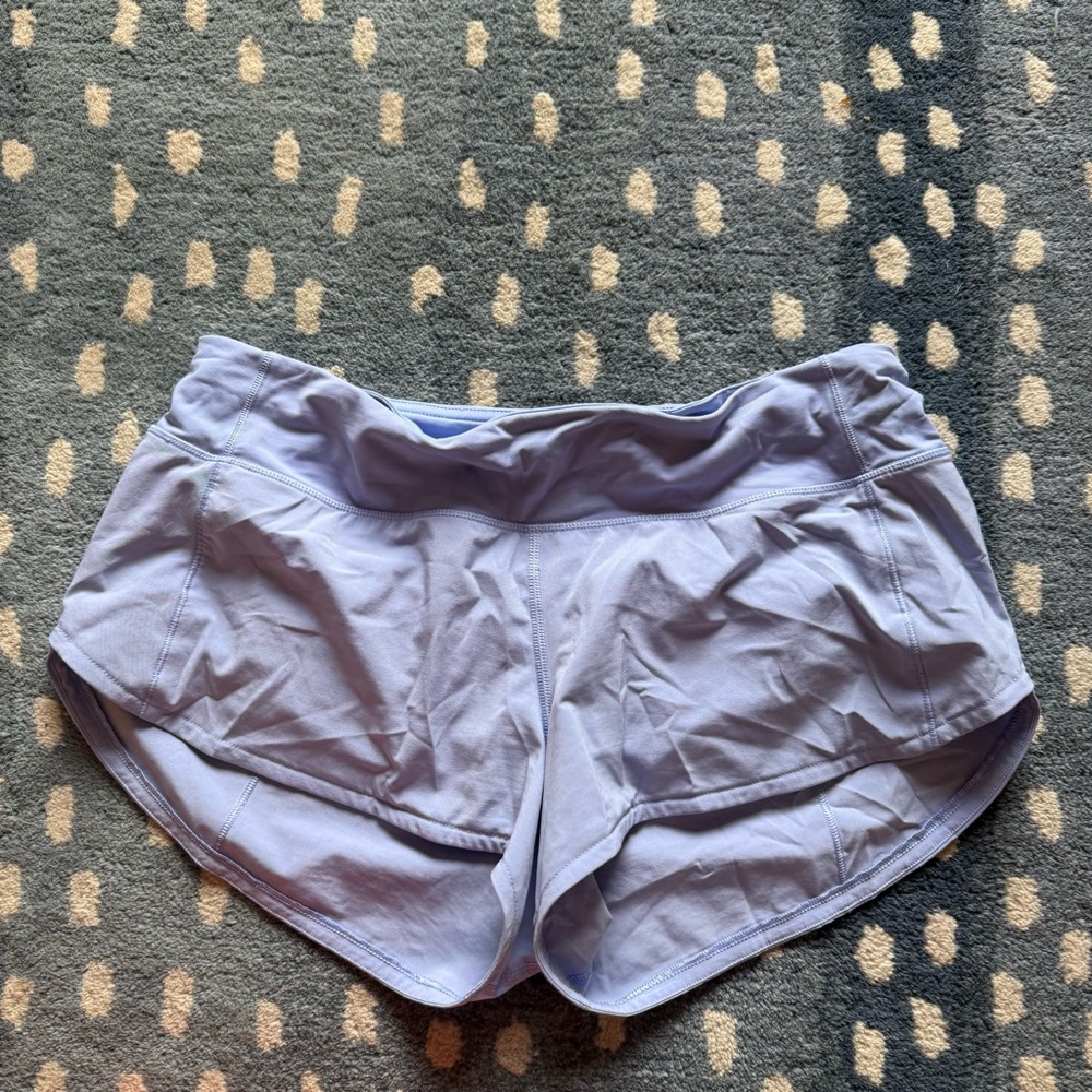 Lululemon Athletica Light Lavender Athletic Shorts